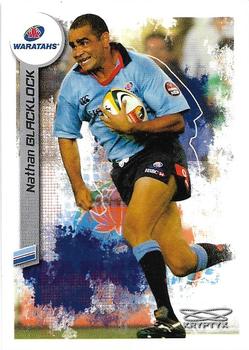 2003 Kryptyx The Defenders Australian Rugby Union #2 Nathan Blacklock Front